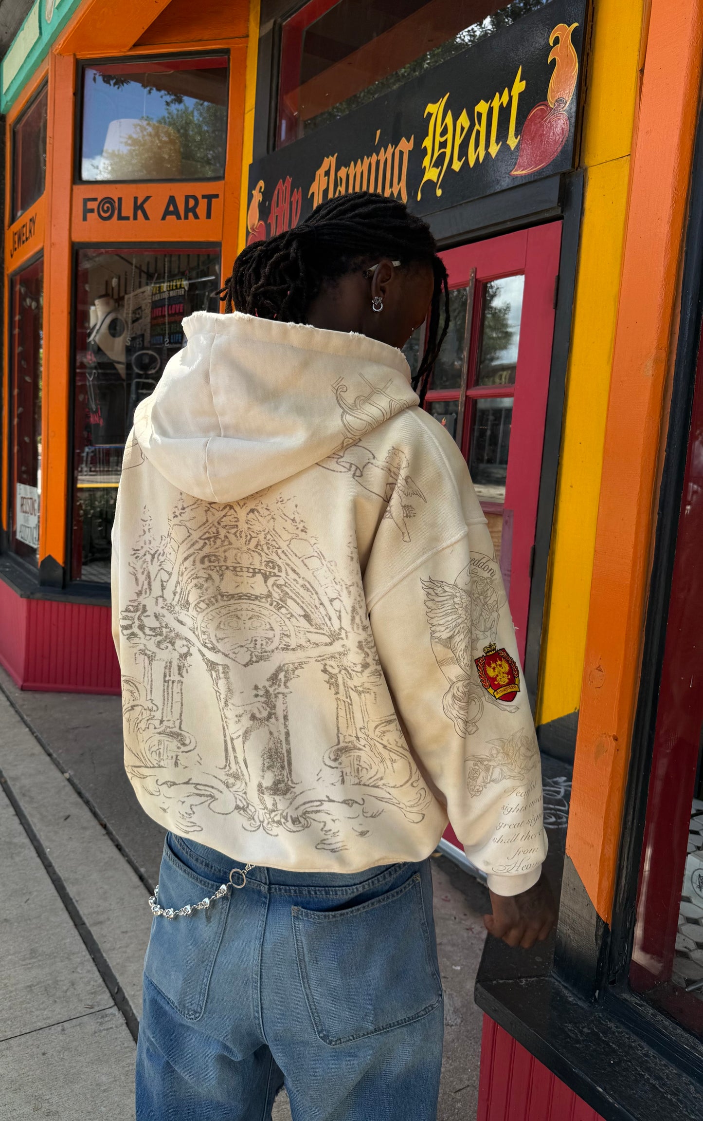 “TATTED” ZIP UP