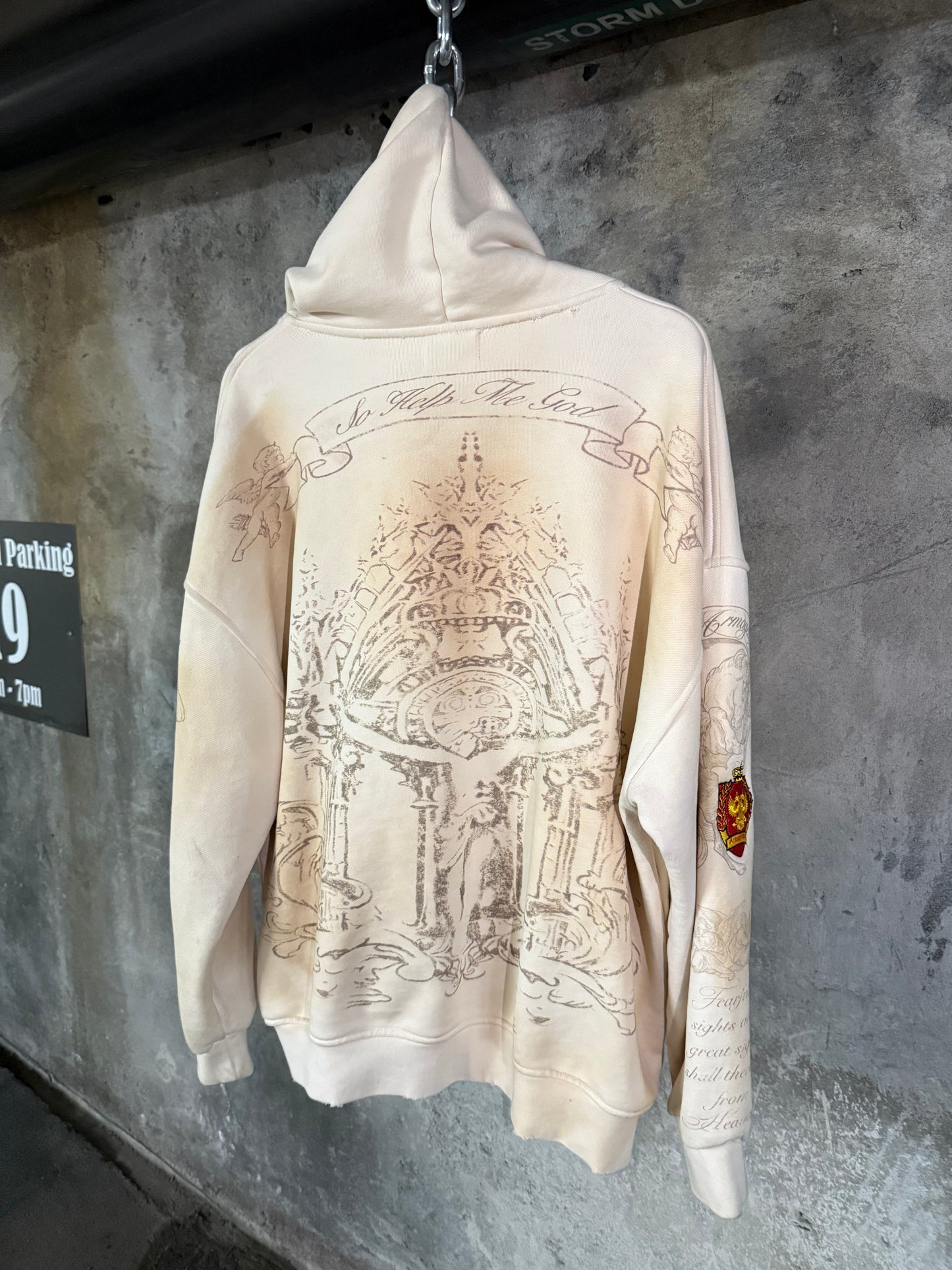 “TATTED” ZIP UP