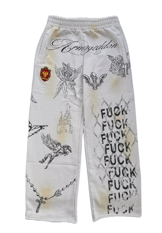Tatted sweats